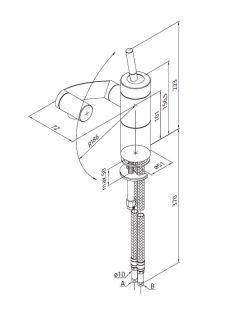 Смеситель Damixa Arc 290217464 для раковины
